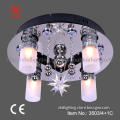 Modern Crystal ceiling lamp with remote control